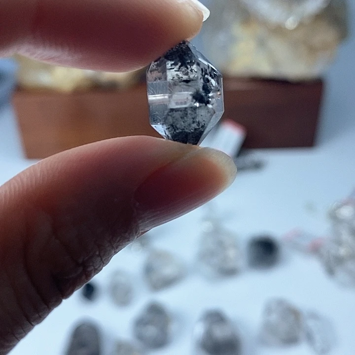 水晶手链未镶嵌水墨画