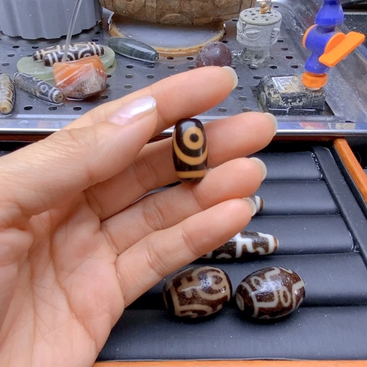 合金颈饰玛瑙/玉髓偶****数