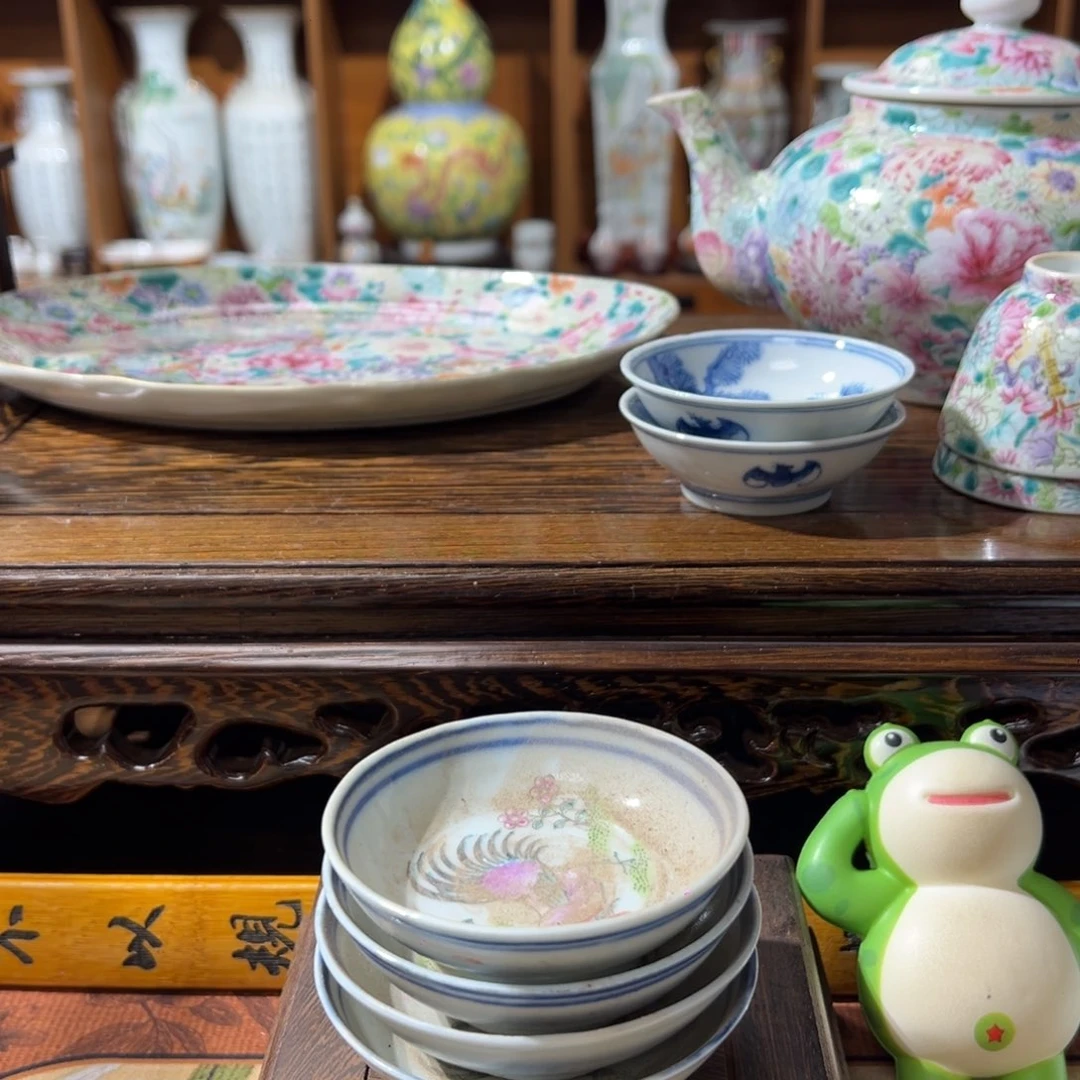 德***瓷片瓷器摆件、茶室雅器