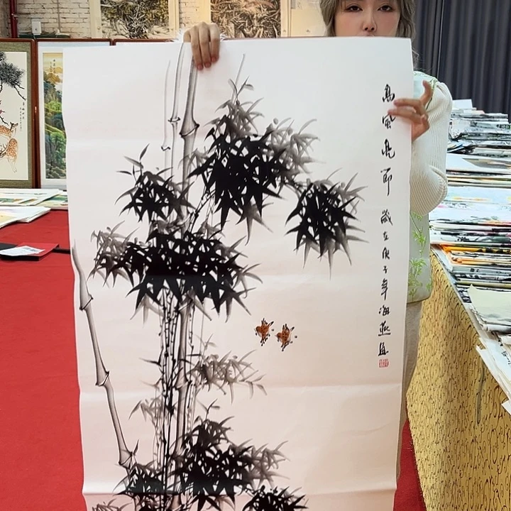 国画手绘国画作品