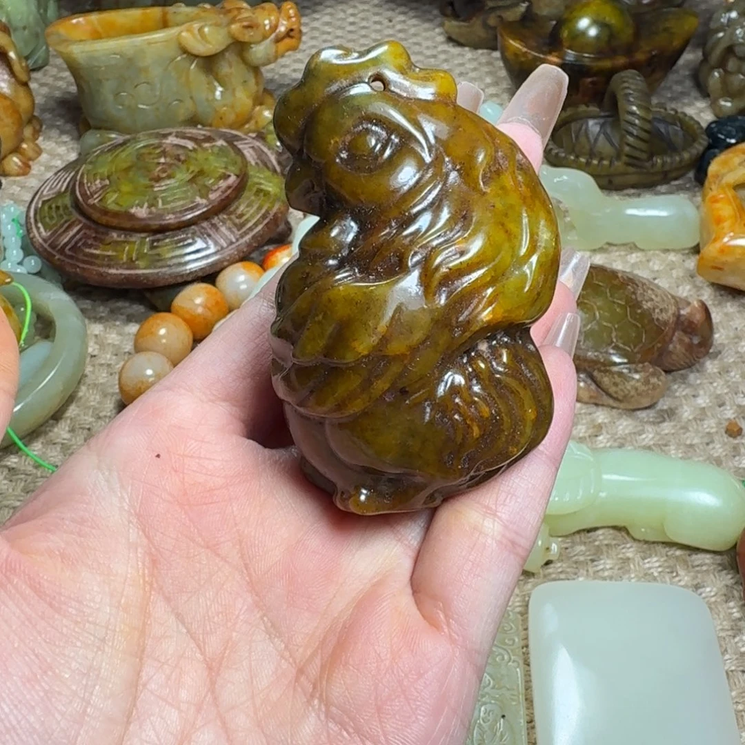 吊坠白玉菩提挂件