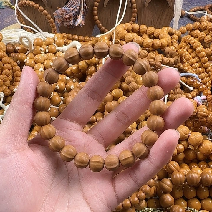 发***。猴头核桃手串原色鲨鱼