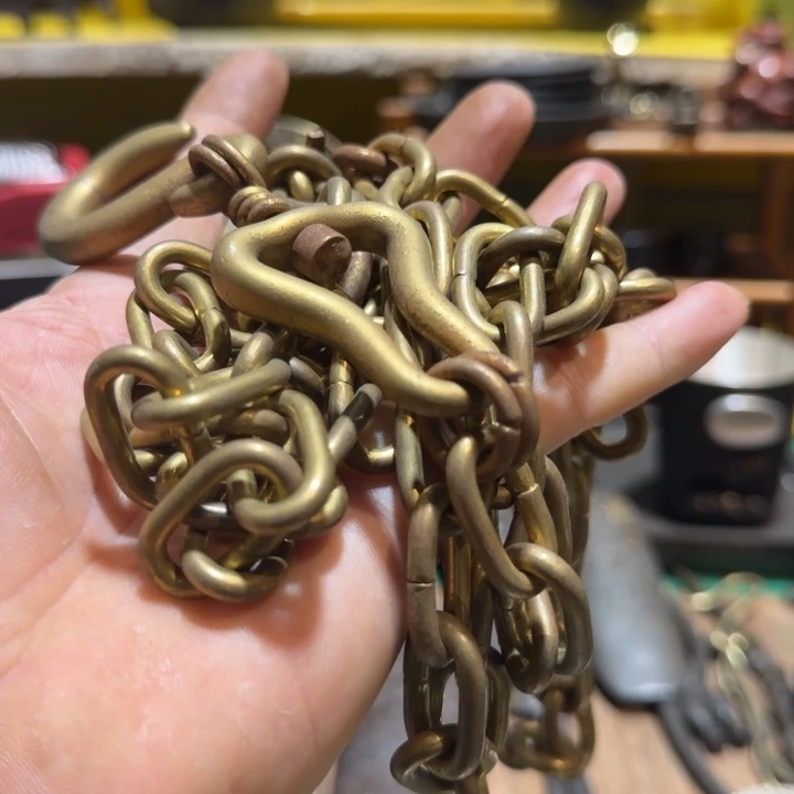 铜中古工艺品，摆件