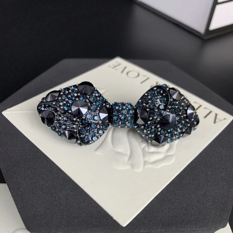 K202【金闪闪】6厘米轻奢名媛弹簧夹