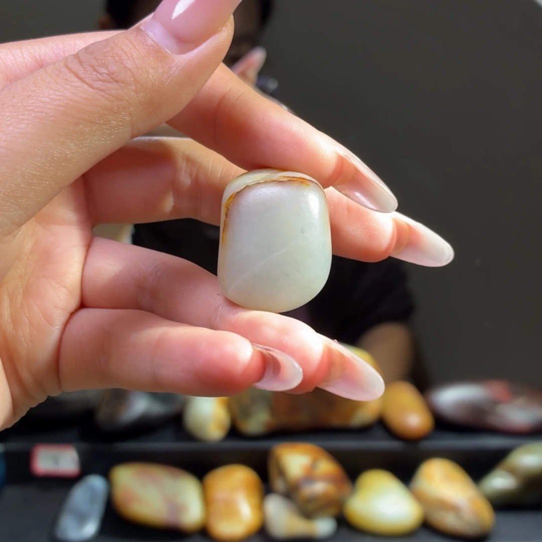 和田玉未镶嵌挂件18