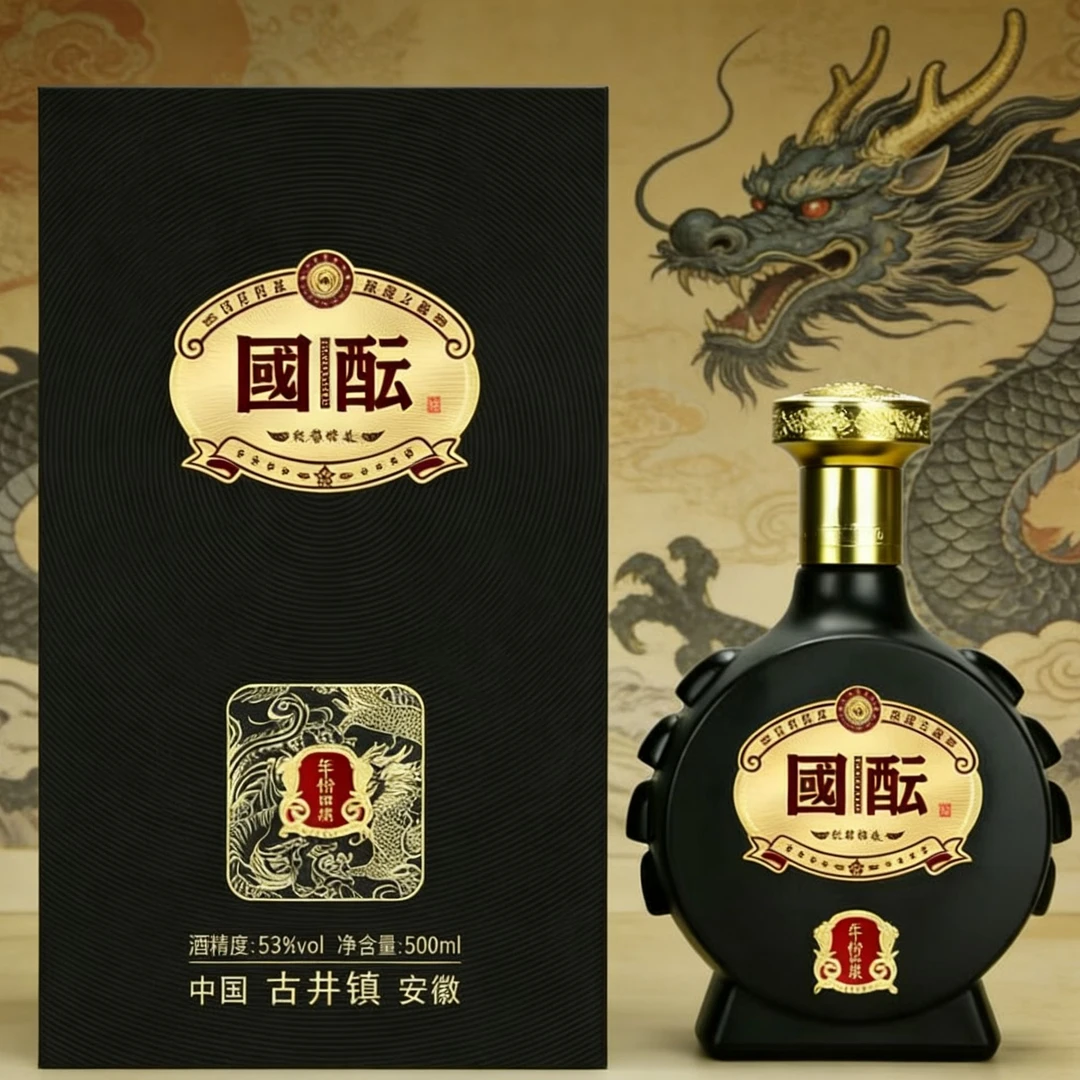 年井国酝 500ml 礼盒装浓香型白酒  53%Vol53%Vol