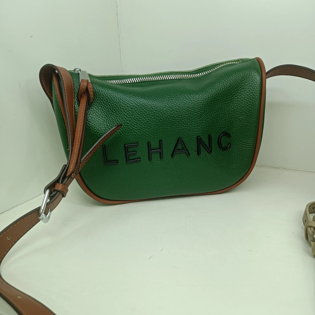 【头层牛皮】真皮女包单肩斜挎包20404