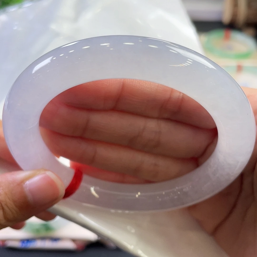 未镶嵌手镯翡翠49号圆条