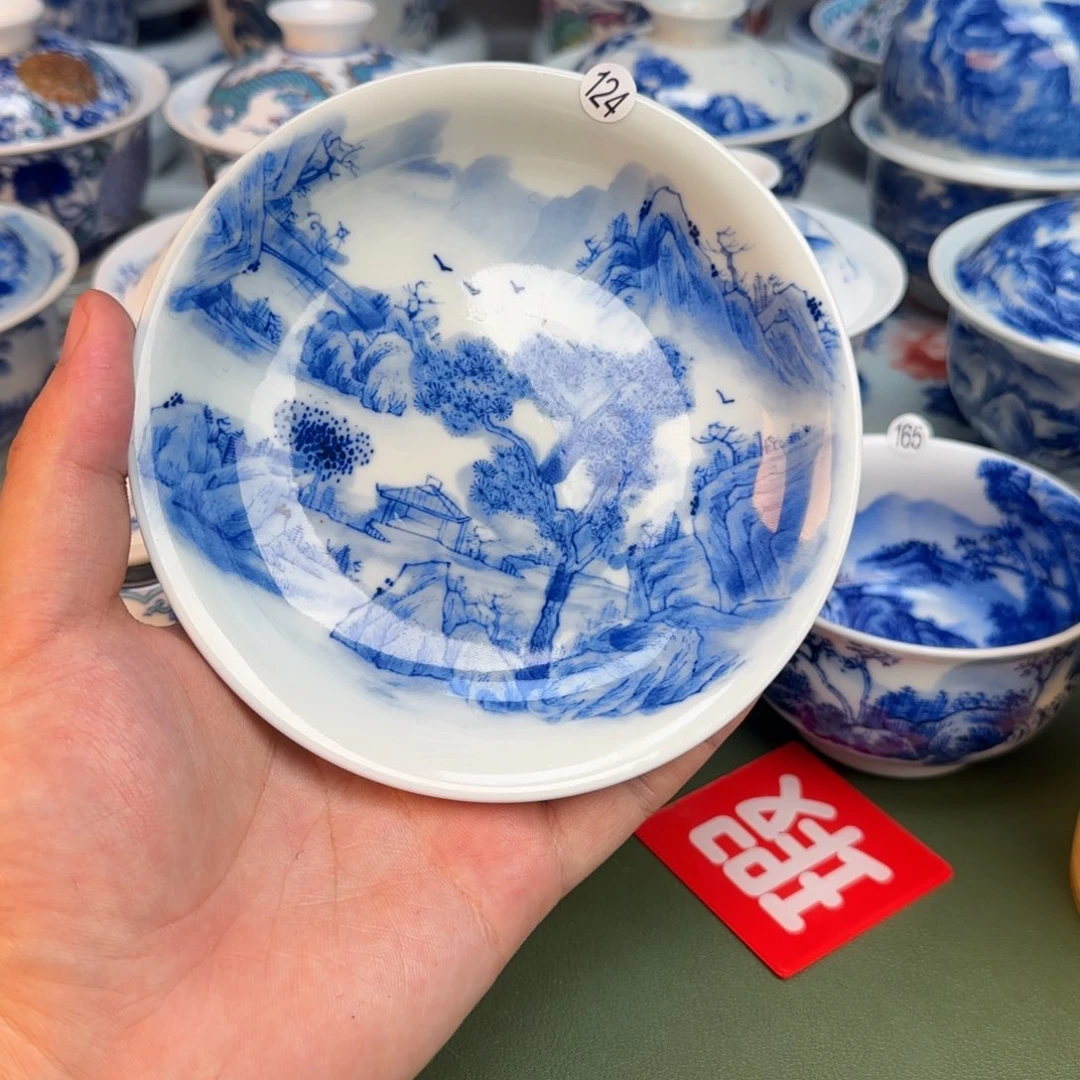 彦祖纯手工手绘茶具124