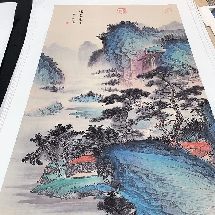 国画书画描金拓染金石传拓手写