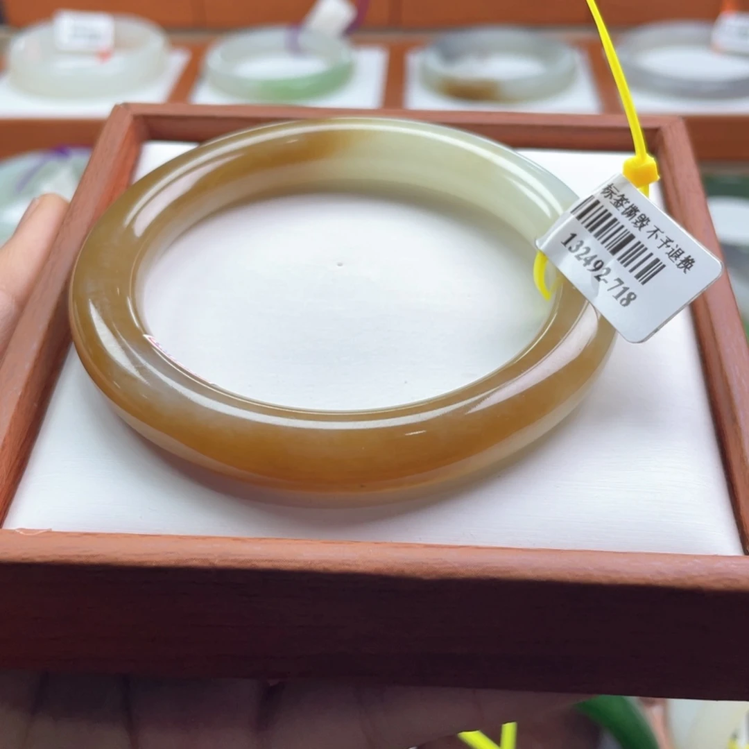 【闪购商品】未镶嵌手镯和田玉链接22