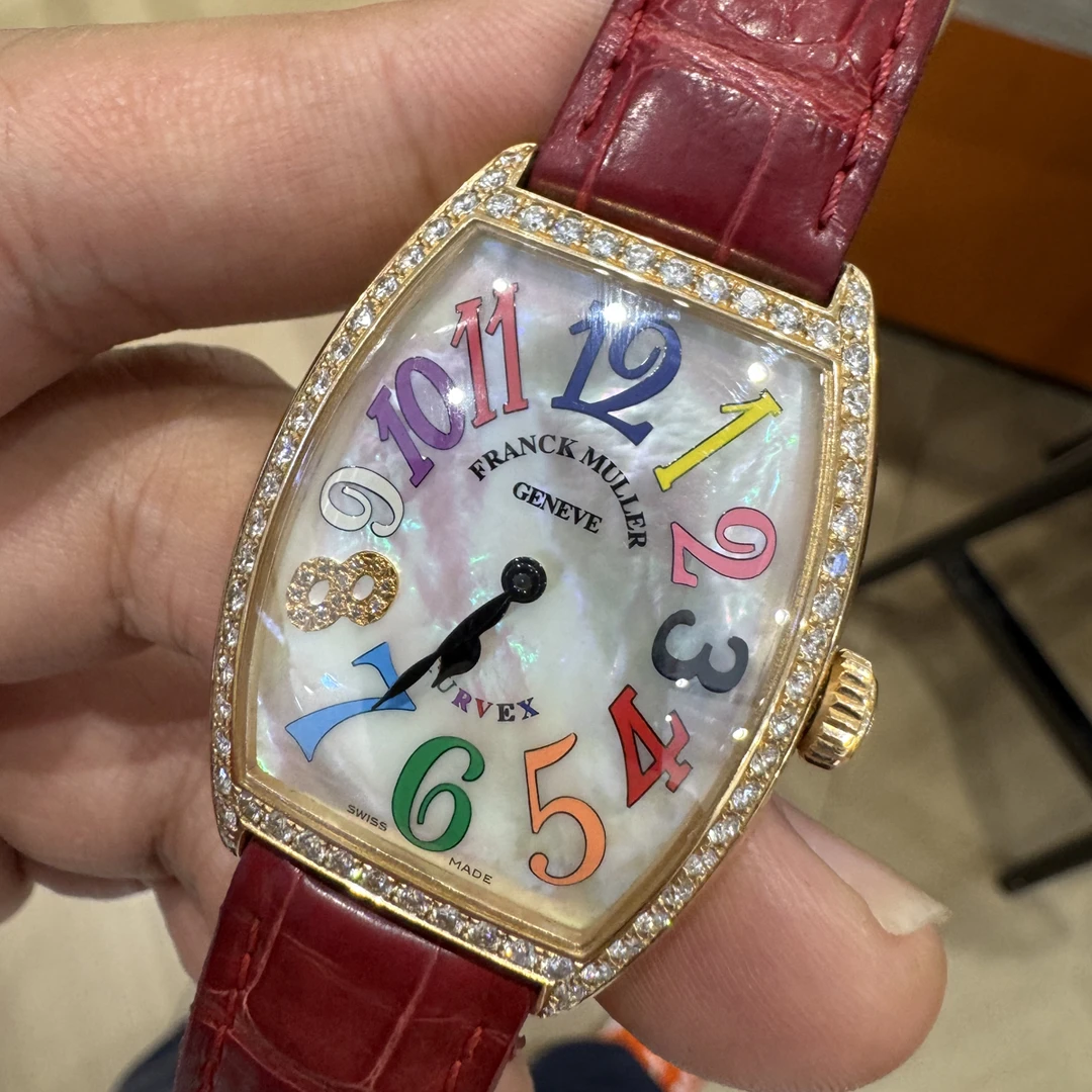 95新 Franck Muller/法兰克穆勒 2852/玫瑰金原钻