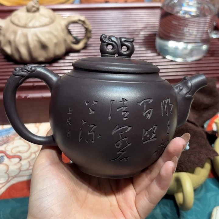 茶壶紫砂原矿精品高端紫砂壶