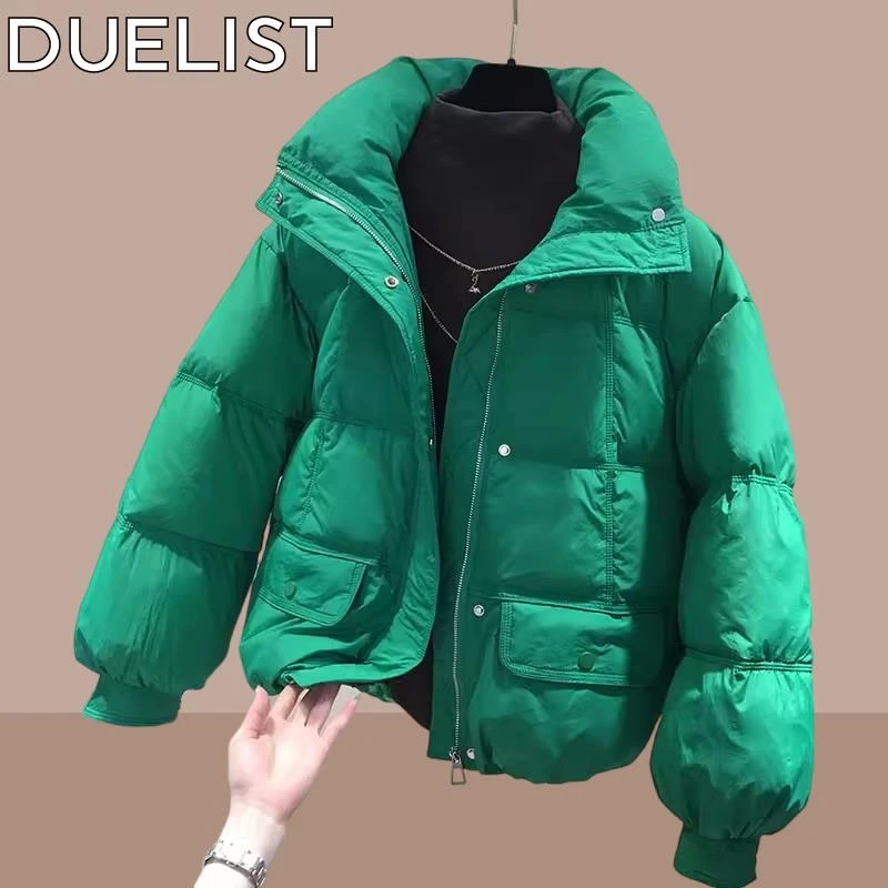 DUELIST今年流行棉服女冬季新款小个子爆款棉服棉袄短款保暖外套