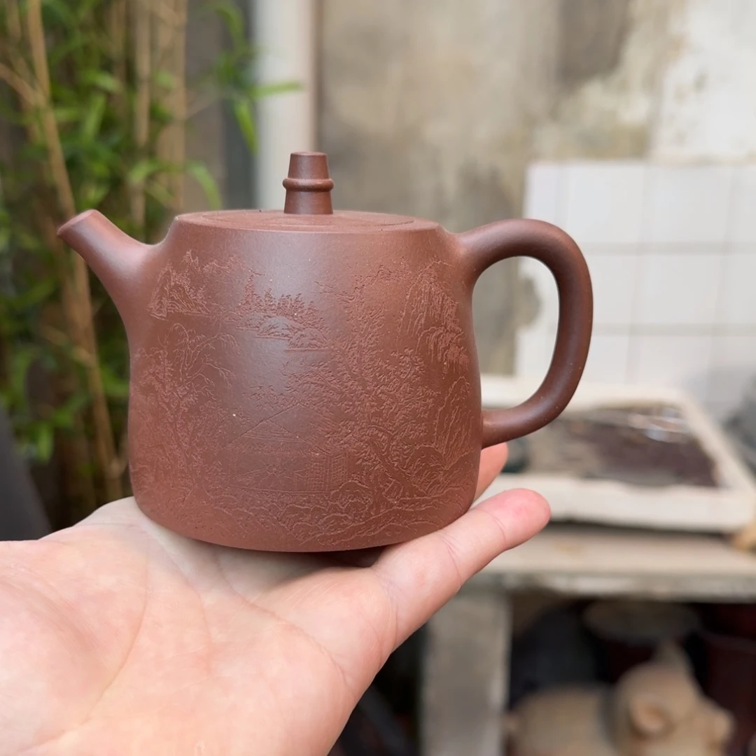 紫砂茶壶敬**境小郭紫砂