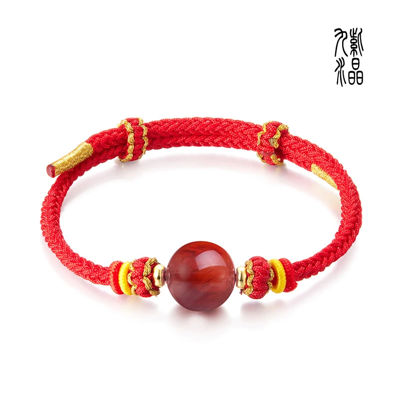 「万紫千红·新年红绳」开年开运 能量 幸运 财富 必带款南红