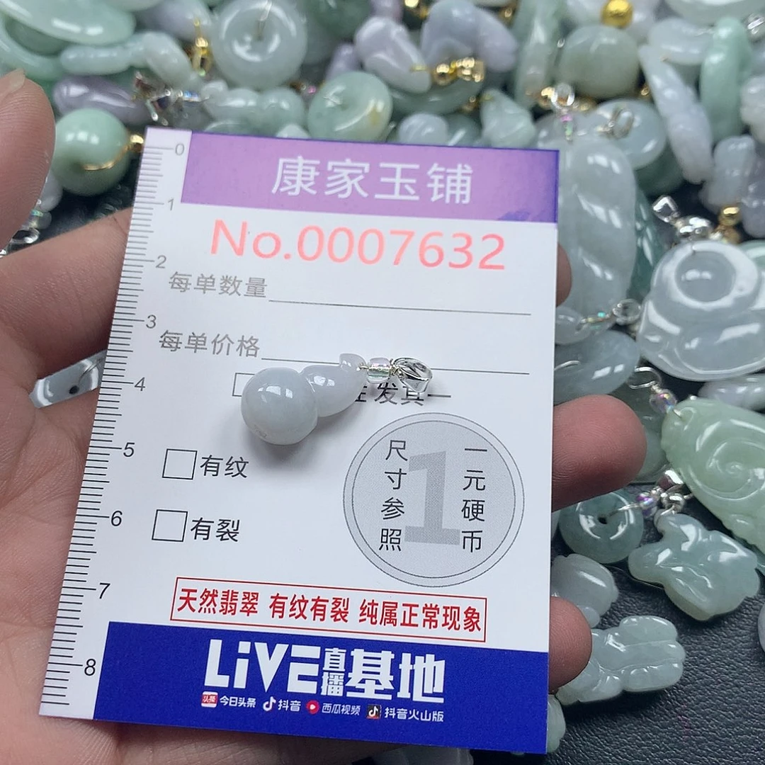 翡翠未镶嵌颈饰qy