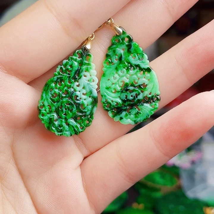 翡翠银S925镶嵌颈饰多样性