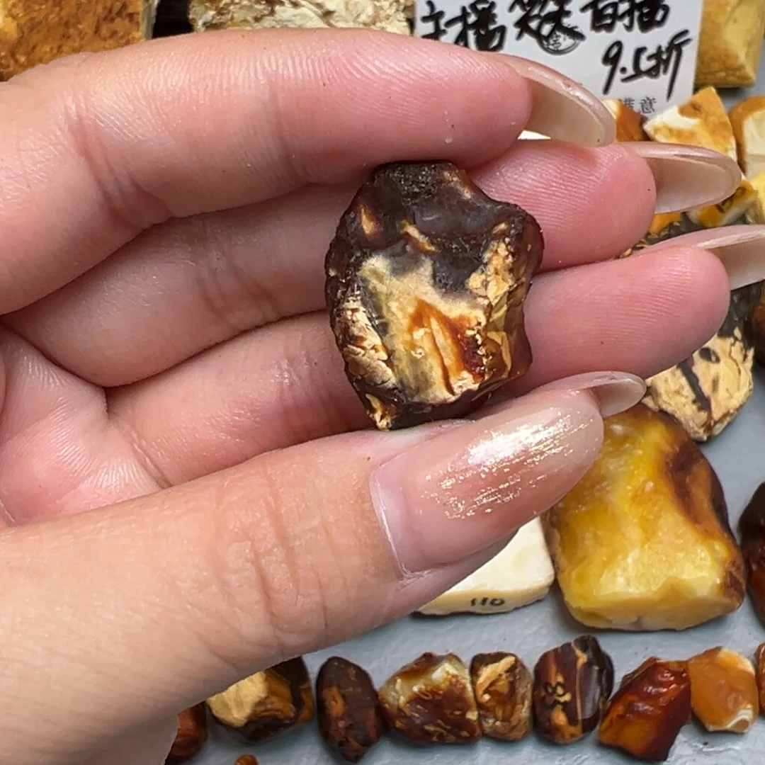 我***行未镶嵌定制琥珀蜜蜡