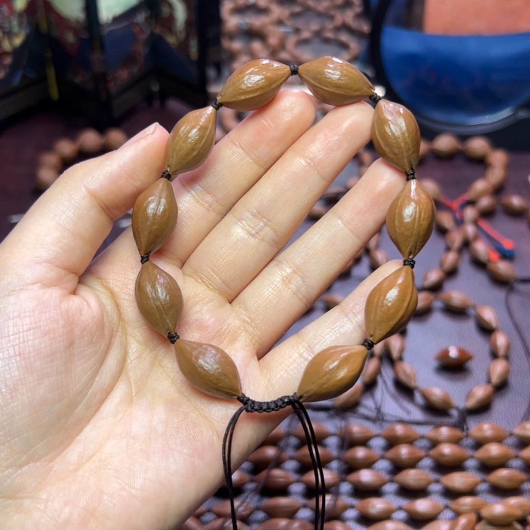 橄榄核手串/手链油 红皮 1.3 2.2左右