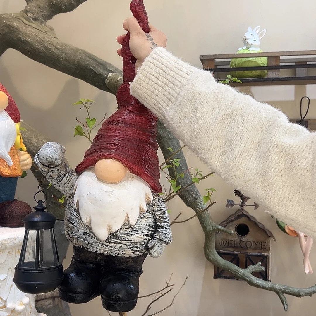 花园摆件红红火火