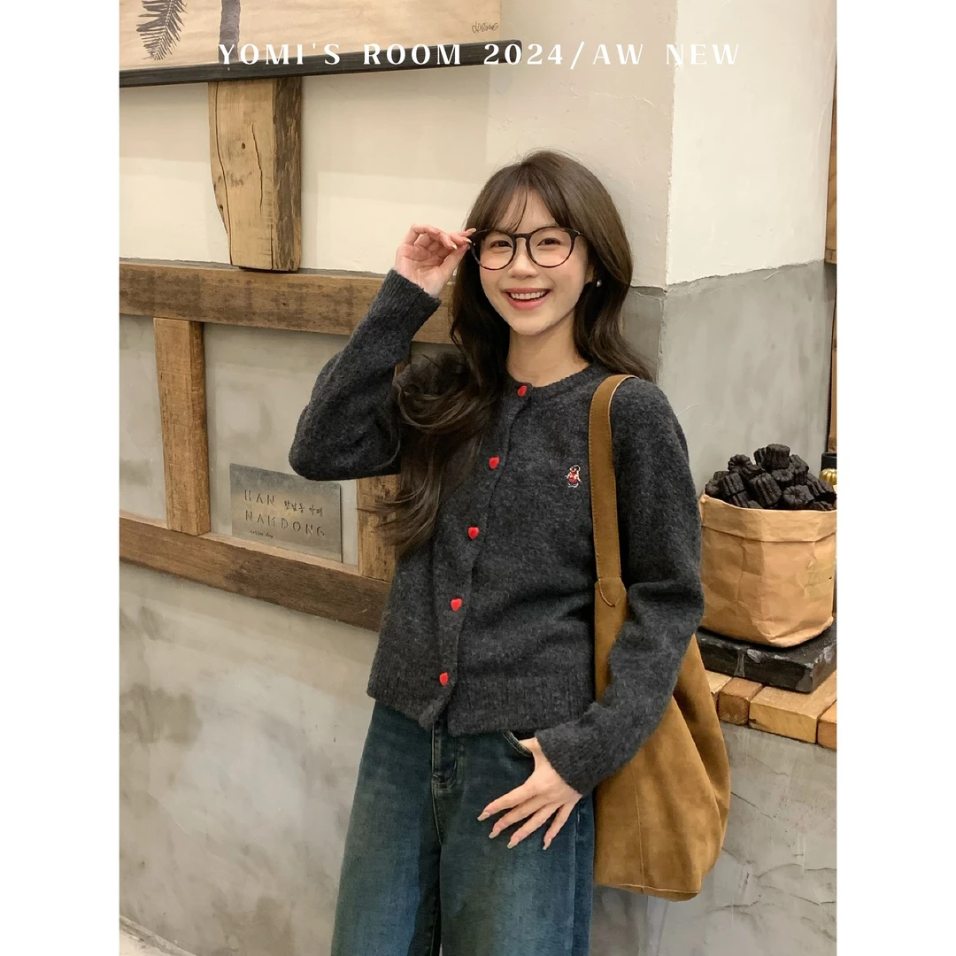 YOMI小个子定制【新年物语】宽松休闲显瘦内穿外搭毛衣女冬季新款