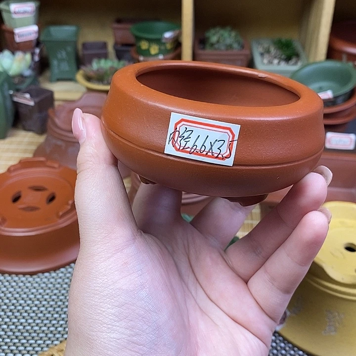 宜兴紫砂精品花盆