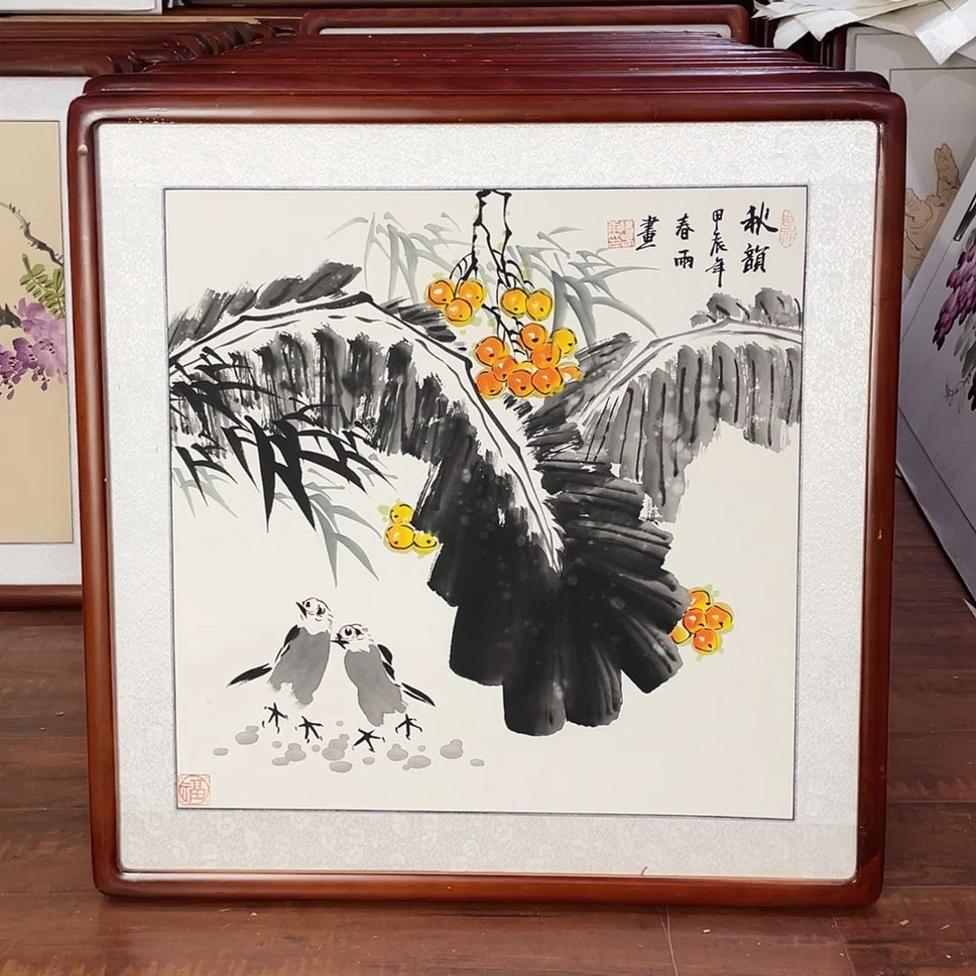 国画带框尺寸63*63厘米