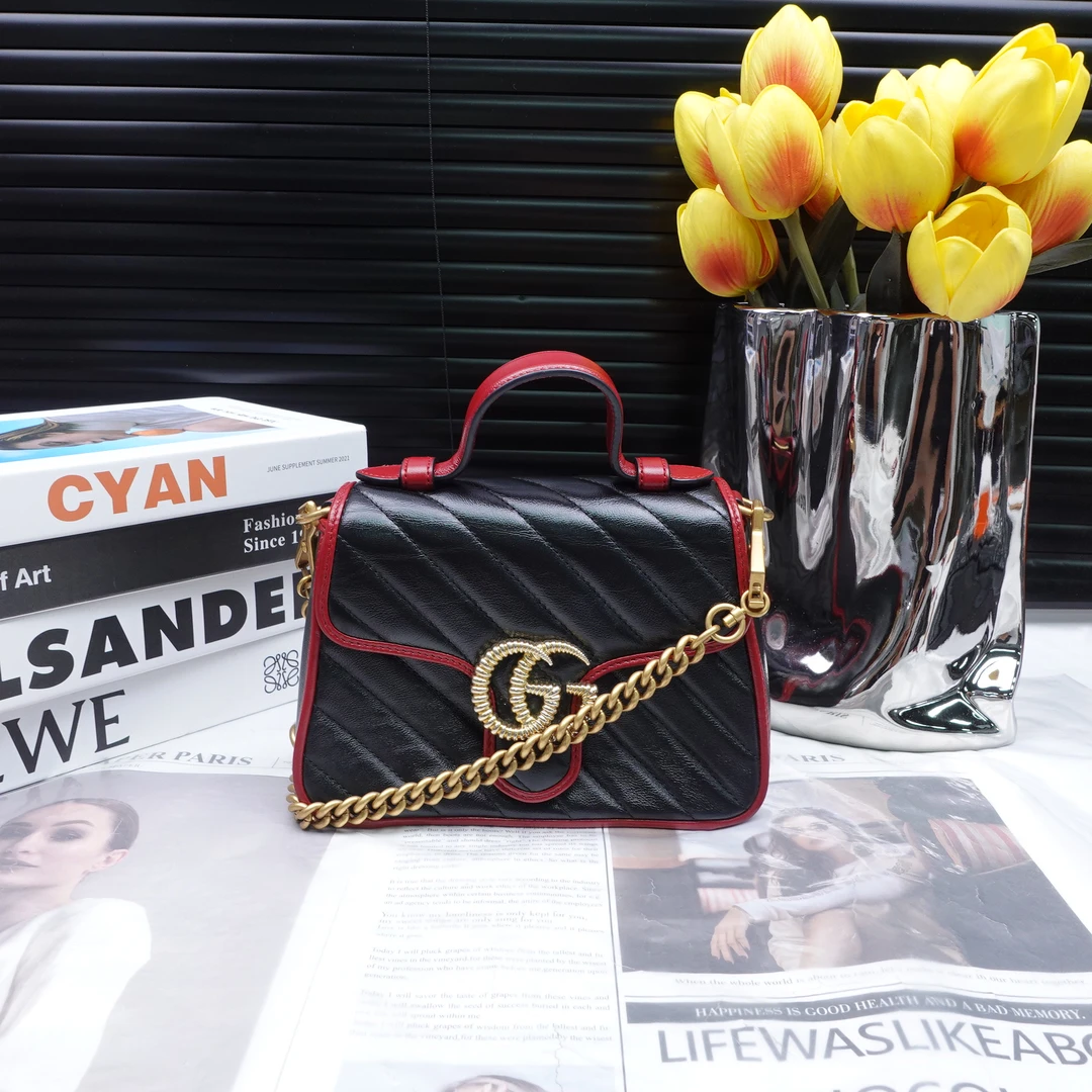 95新 GUCCI/古驰 单肩包/T10282057