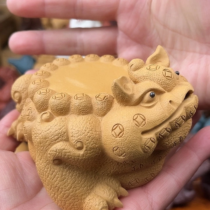 紫砂茶宠紫砂金蟾