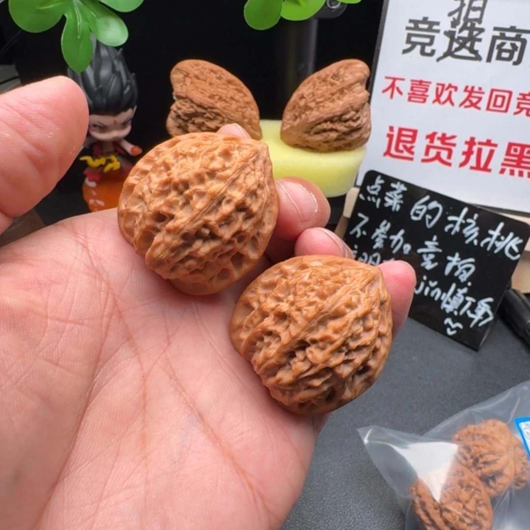 ****.文玩核桃吊坠37 全品金牛文玩核桃把件