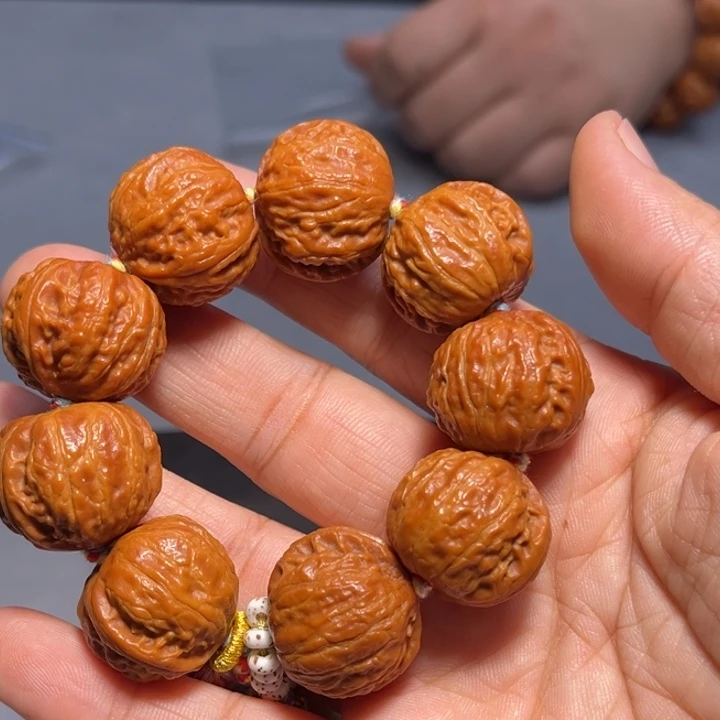 把件文玩核桃磨盘6226