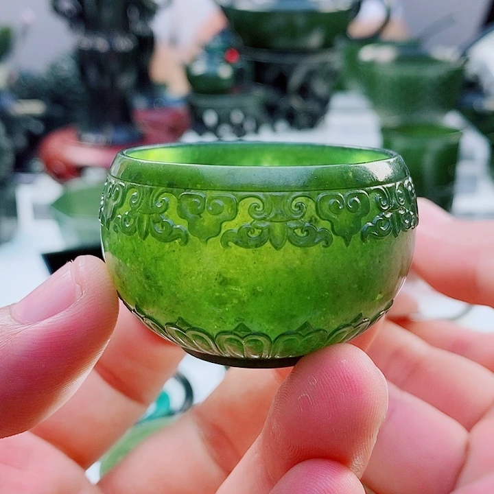 未镶嵌和田玉（青玉）把件