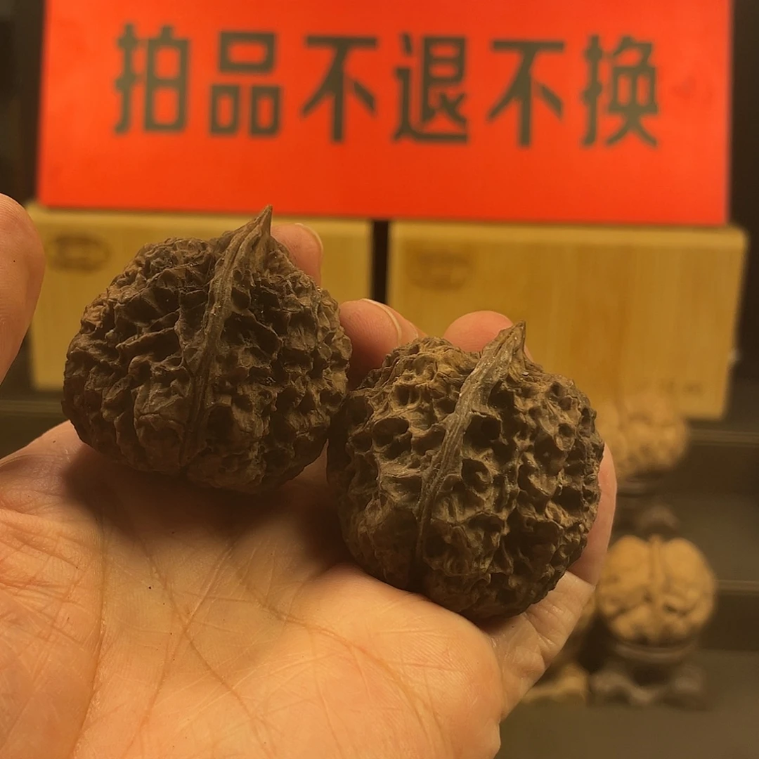 文玩核桃把件古树蛤么