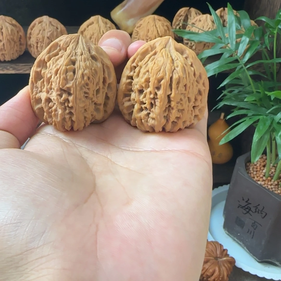文玩核桃把件南将石高桩40尺