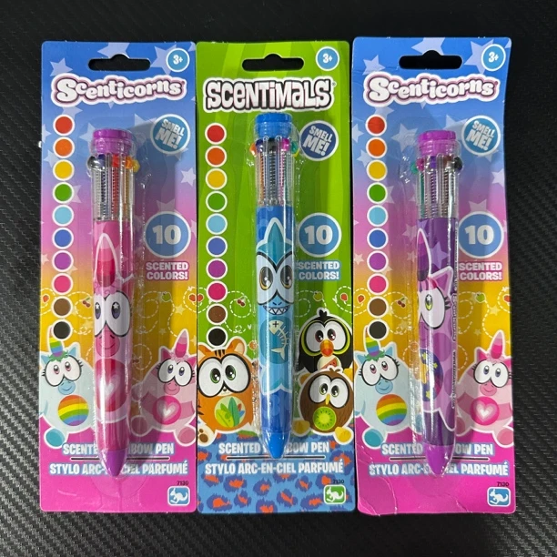 10色笔卡通顺滑涂写