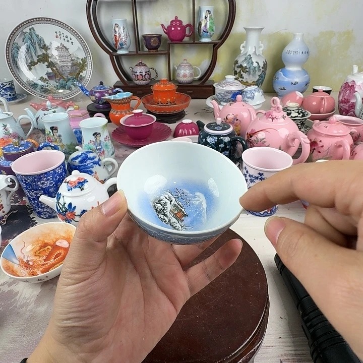 陶摆件景德镇陶瓷老厂瓷1