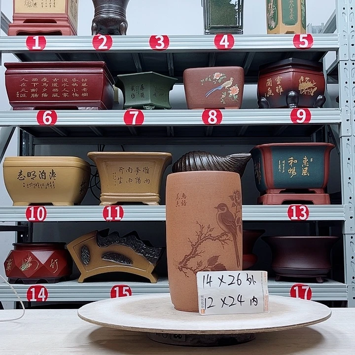 花盆紫砂紫砂花盆