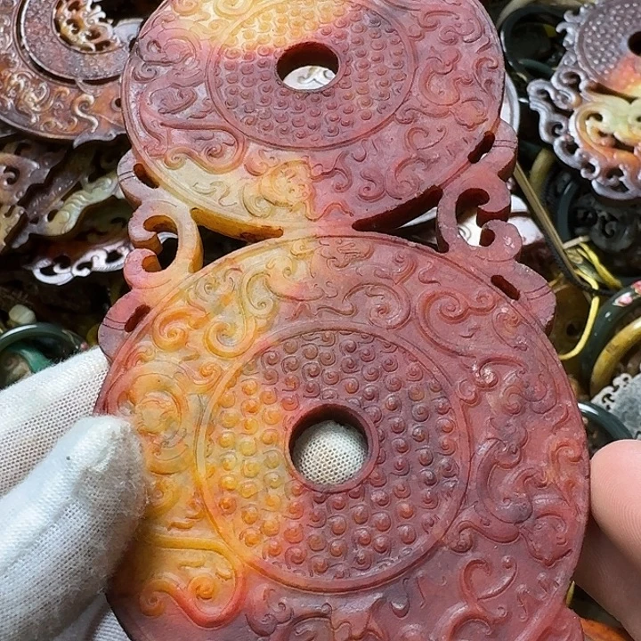 和田玉（青玉）未镶嵌挂件