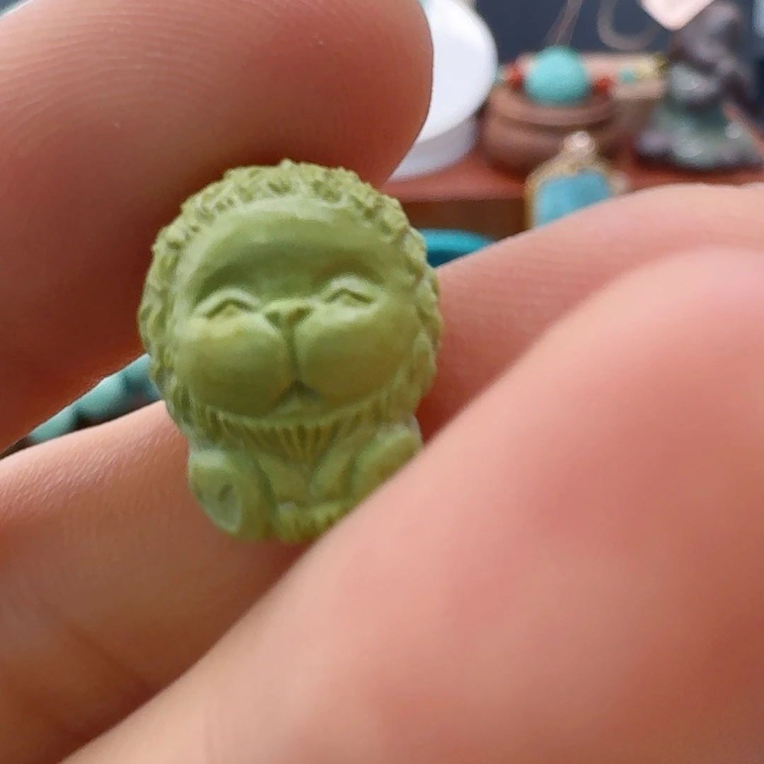 绿松石未镶嵌珠宝半成品