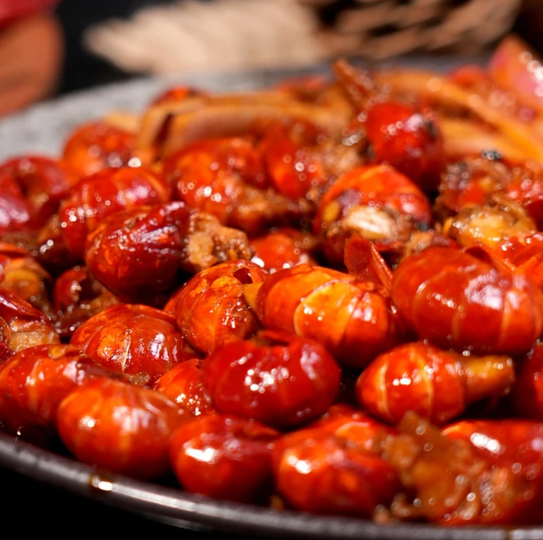 新鲜去头龙虾尾 70-100颗/包当季新鲜龙虾尾 400g/包*6包 加2料包