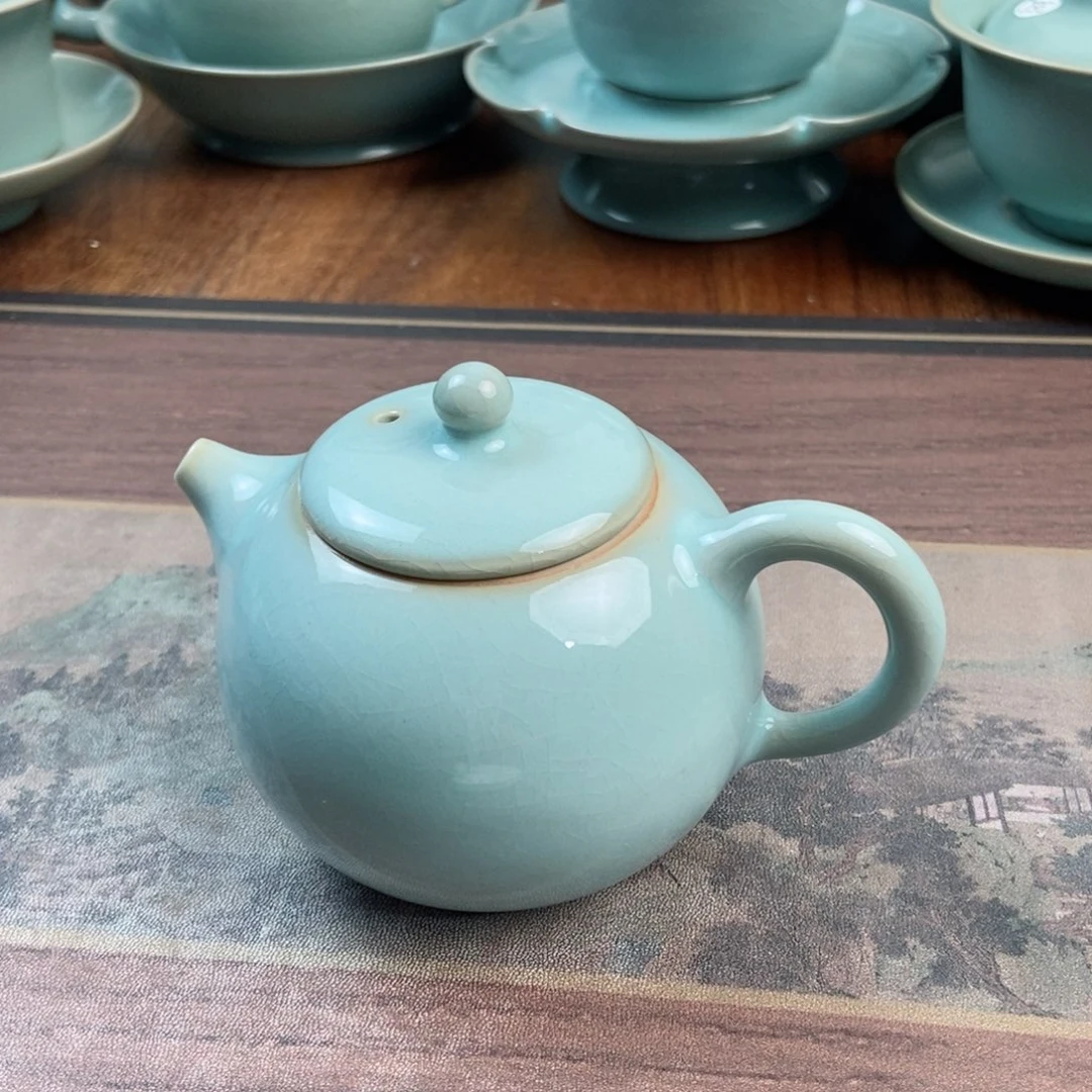 摆件原产地原矿汝瓷～茶器