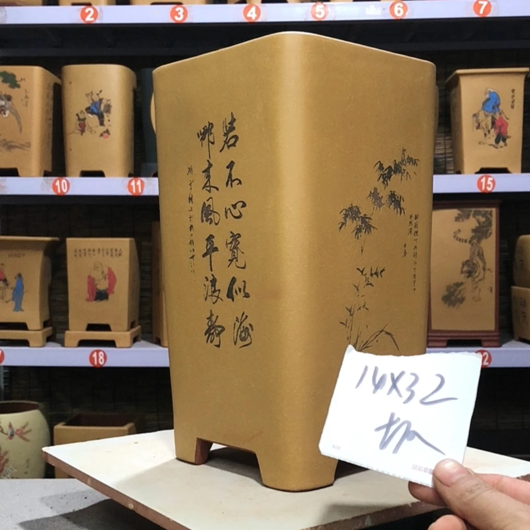 【闪购商品】紫砂花盆用****0手工制作