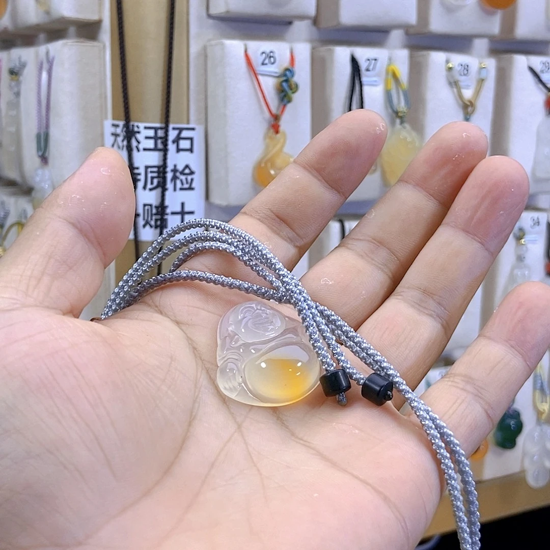 石***妈玛瑙/玉髓颈饰未镶嵌