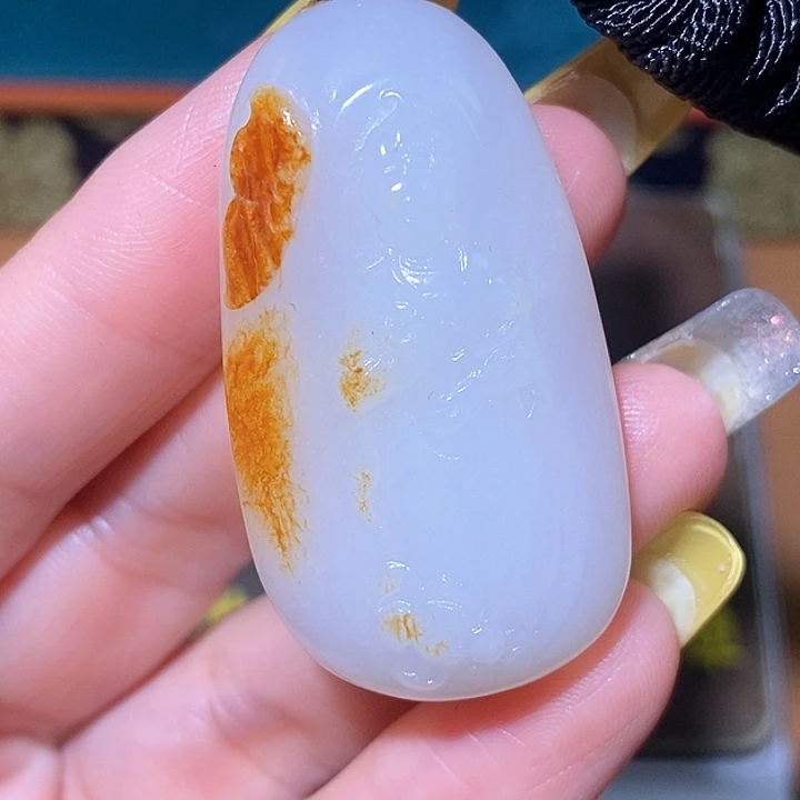 如***意颈饰未镶嵌和田玉
