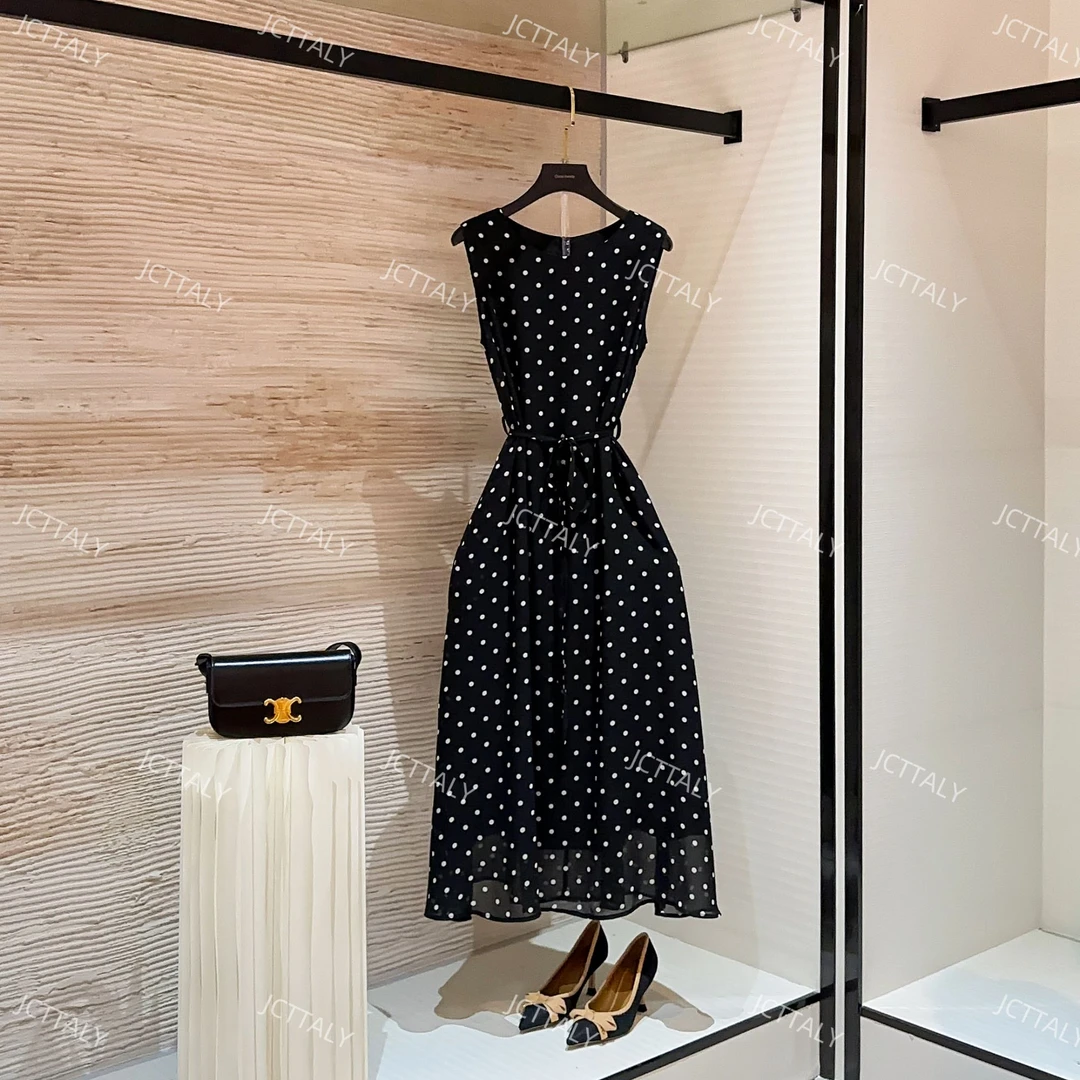 JOJO-编码14-夏季新款无袖显瘦国风时尚气质宽松连衣裙W-A77