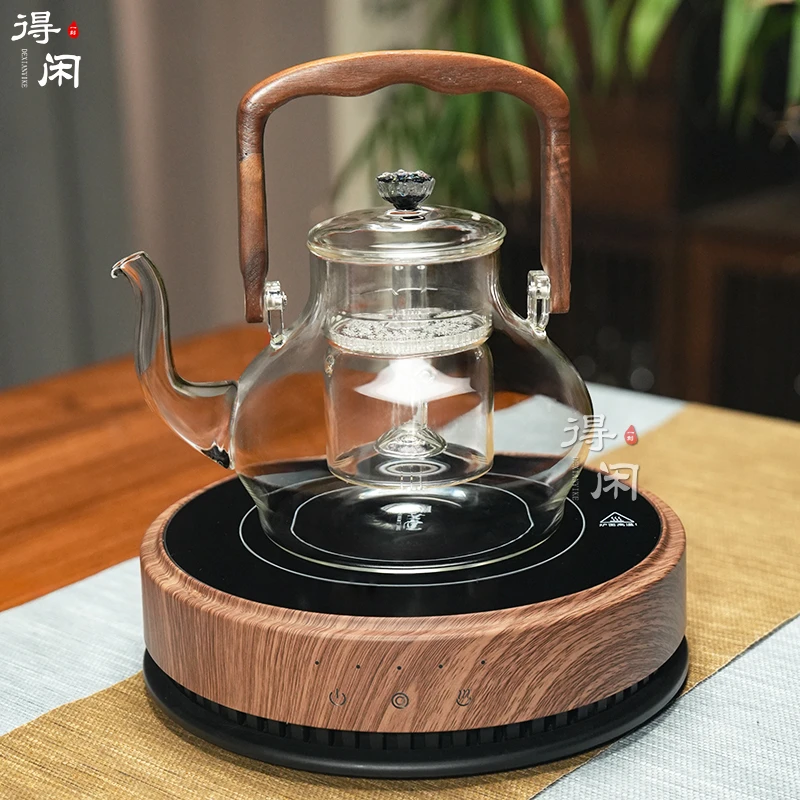 DEMINGTANG/德茗堂 素匠猫四Plus电陶炉围炉煮茶套装电茶炉煮茶器