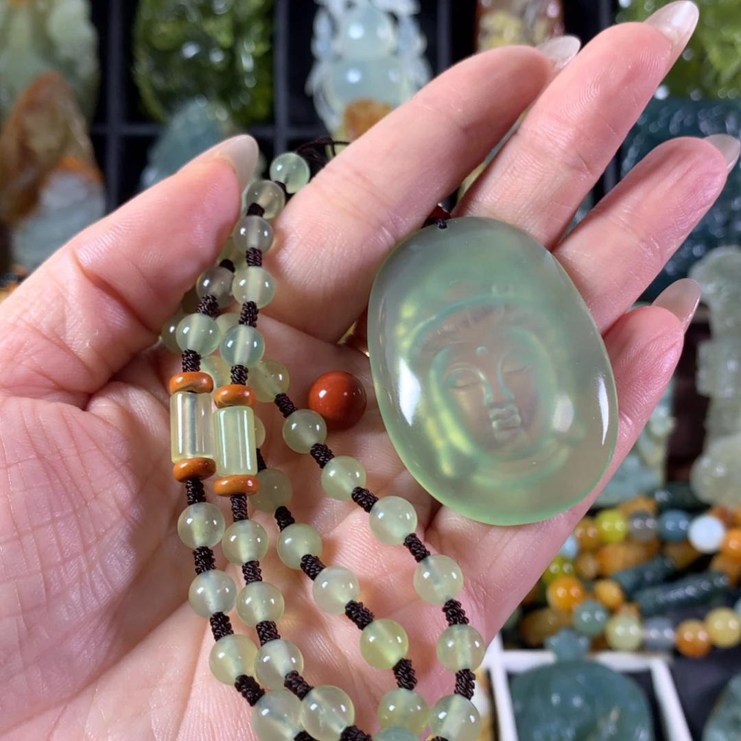 忒***忒岫玉未镶嵌吊坠(赠链)