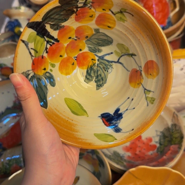 瓷片景德镇陶瓷手工手绘