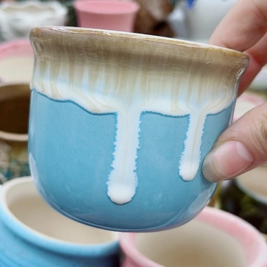 多肉绿植陶瓷花盆